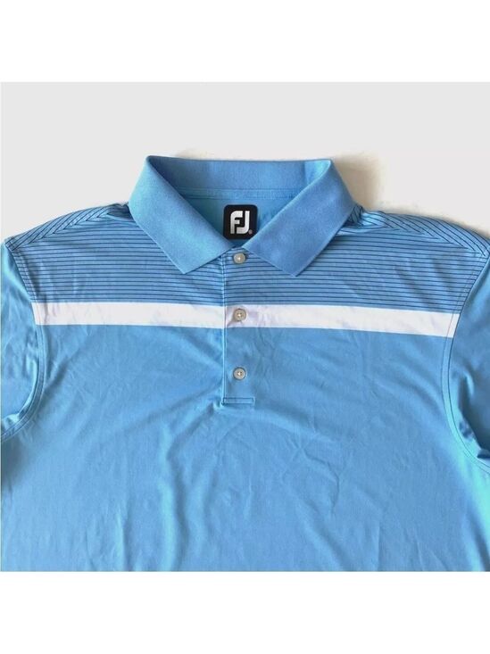 FootJoy Other - FootJoy FJ Performance Golf Polo Shirt Mens XL Blue Short Sleeve